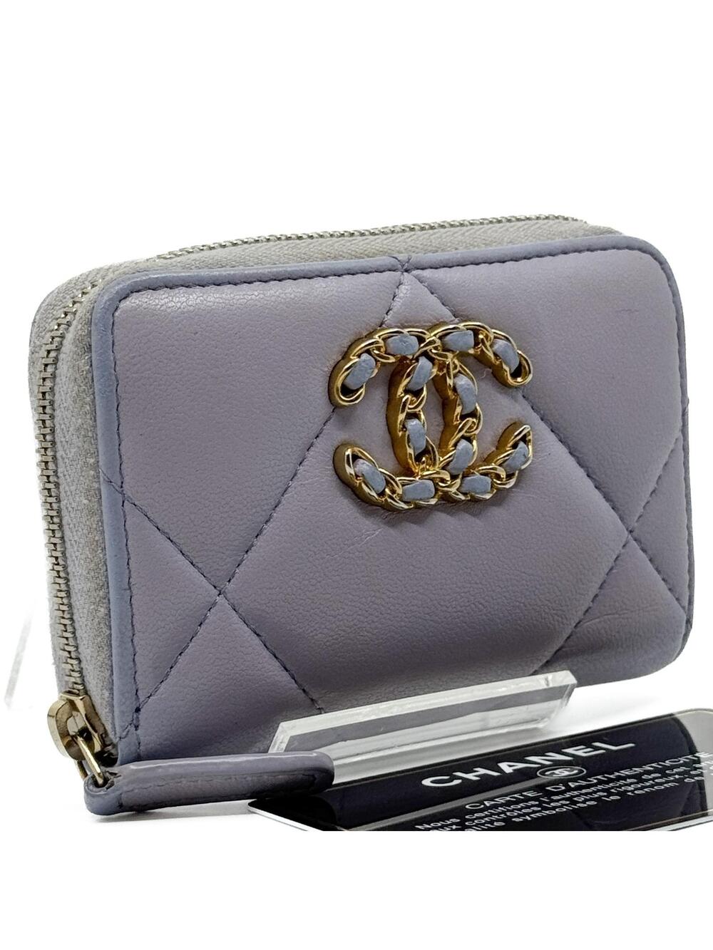 Chanel 19 Coin Case / Wallet Lambskin #284556C47B